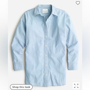 J. Crew Relaxed-fit chambray shirt